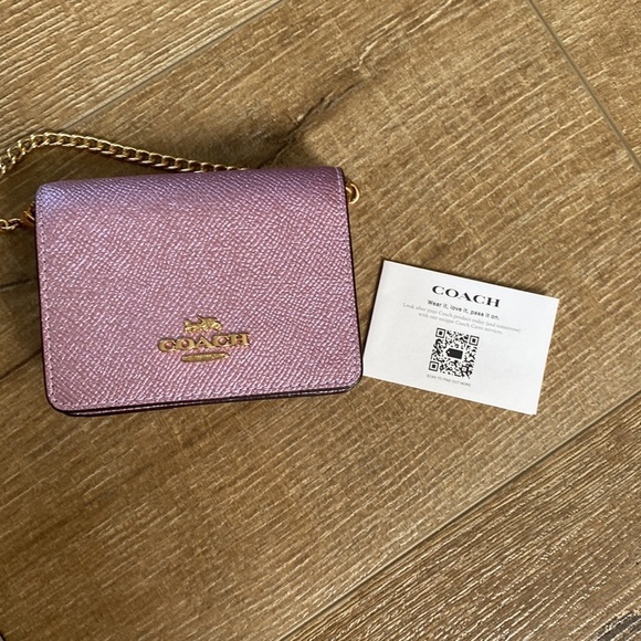 Coach Mini Wallet on a Chain - Picture 3 of 5